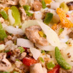 Chop Suey (Pimientos tricolor, cebolla y champiñón): Caja de 5 kg – Flow pack de 1 kg.