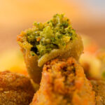 Croquetas de brócoli y queso - Caja de 5 kg – Flow pack de 500 gr.