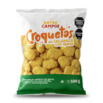 Croquetas de calabaza y queso - Caja de 5 kg – Flow pack de 500 gr.