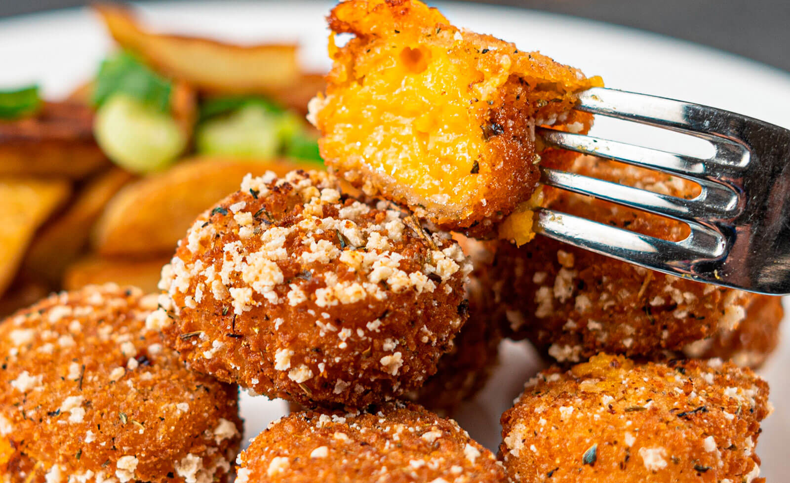 Croquetas de calabaza y queso - Caja de 5 kg – Flow pack de 500 gr.