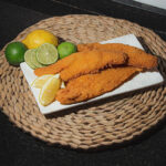 Filet de merluza rebozado - Caja de 6kg – Bolsa de 1 kg.