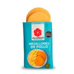 Medallones de pollo clásicos - Caja de 5 kg – Bolsa de 10 unidades.