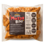 Muzza bites (triángulos de muzzarella) - Caja de 5kg – Flow pack de 500 gr.