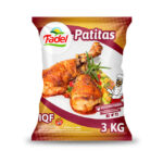 Patitas: Caja de 15 kg – Flow pack de 3 kg.