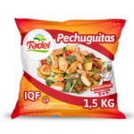 Pechuguitas Caja de 15 kg – Flow pack de 1,5 kg.
