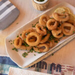 Anillas de calamar (rabas) - Caja de 5 kg – Bolsa de 1 kg.